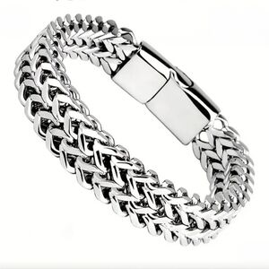 Women's Stainless Steel Braided Bracelet